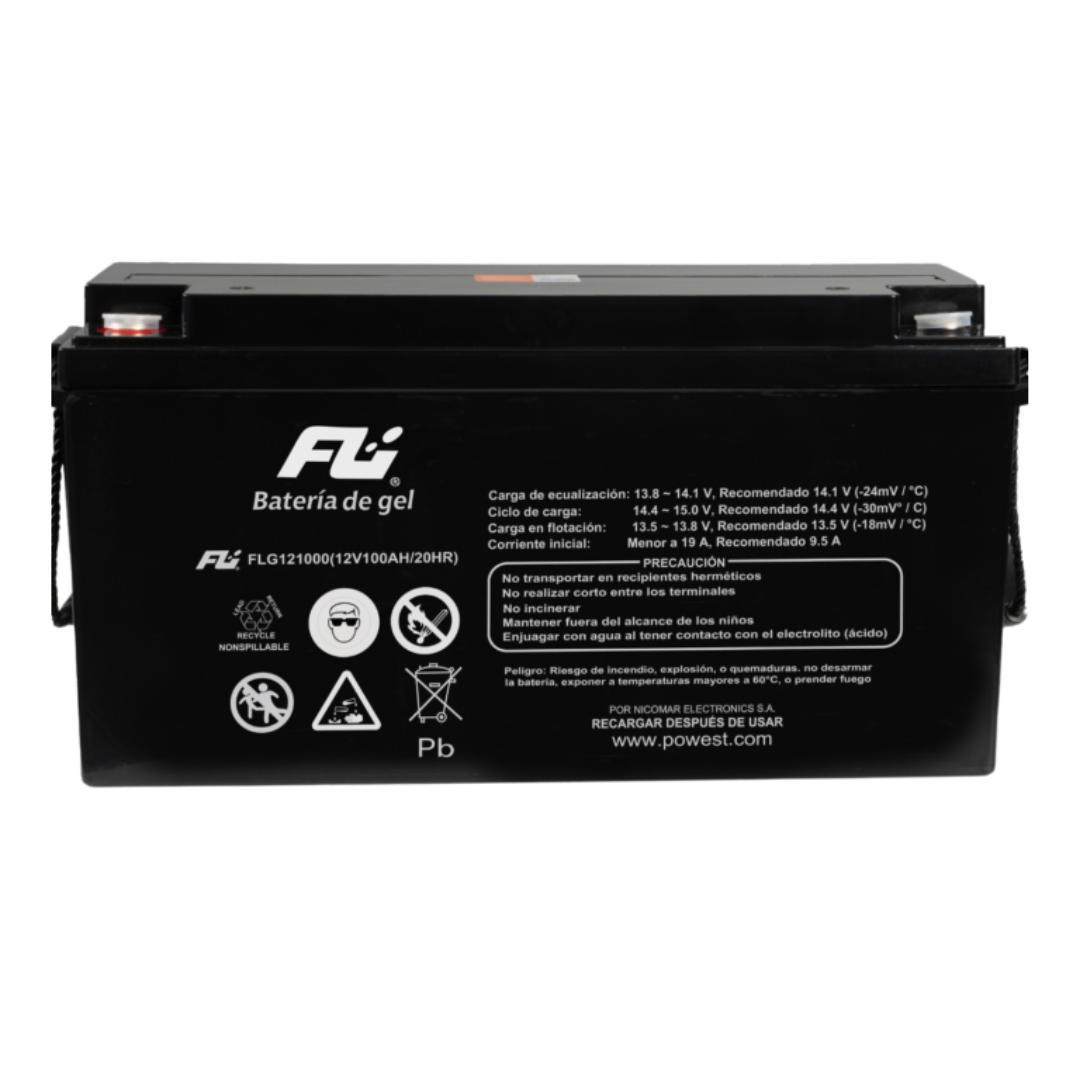 BATERIA GEL CICLO PROFUNDO 12v 250Ah REF. FLS122500 DC