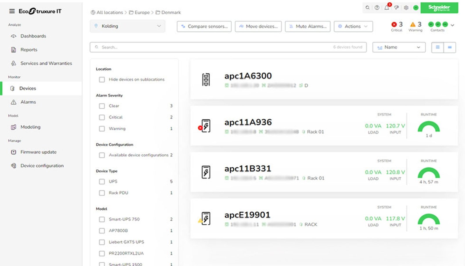 EcoStruxure™ IT Expert