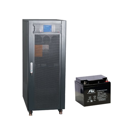 UPS on line 10kva SOLTEC EA9910  + BANCO BATERIAS (5MN)